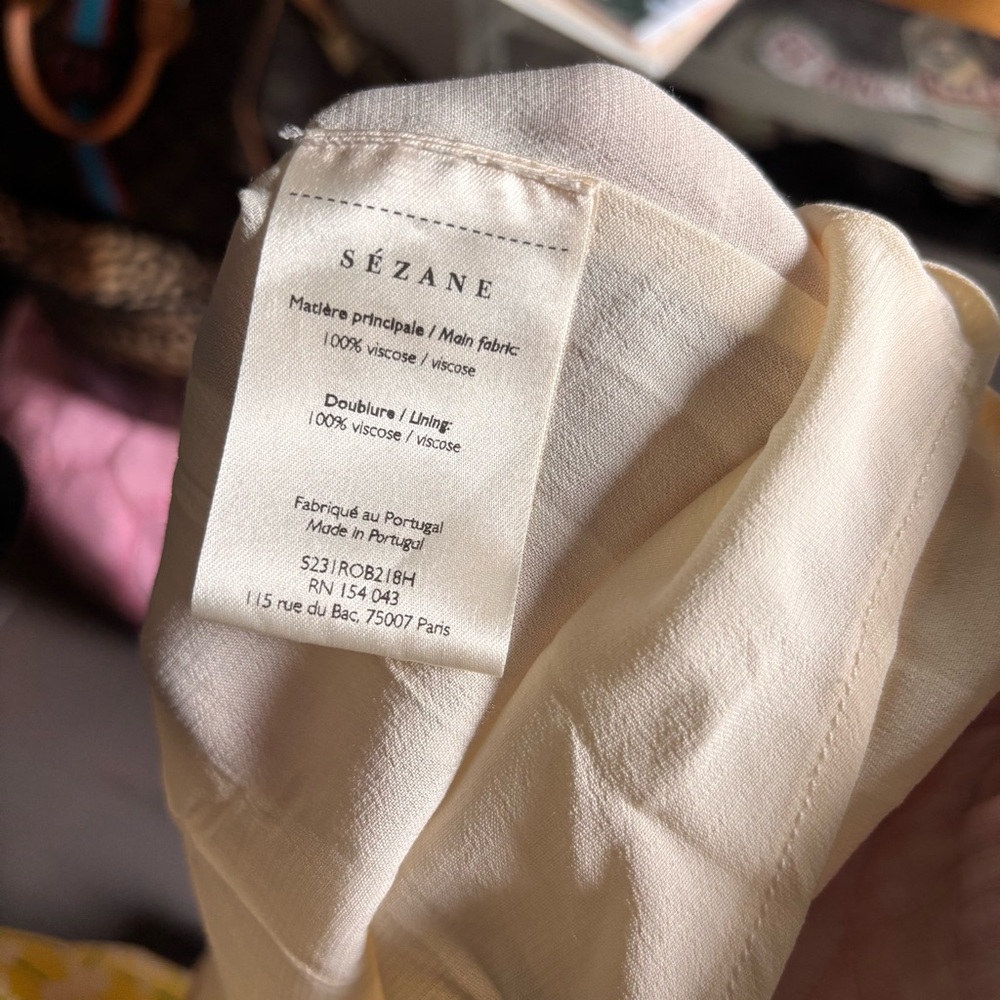 Sezane Editions …Prom Glam!
70s Glam Lois dress, Geometric Maxi
Size 34🪩 - Picture 15 of 16